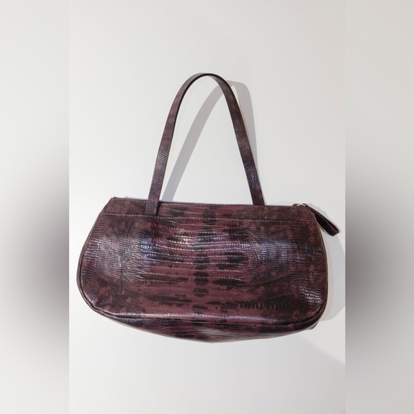 Vintage Miu Miu Purple Python Bag - Picture 3 of 4